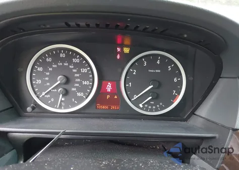 2006 BMW 525I from USA, damaged, VIN WBANE53566CK82838